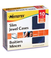 Memorex Slim CD Jewel Cases (32021911)